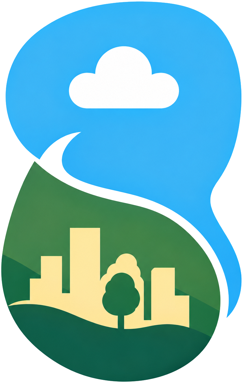 StadsFlow logo, emblem